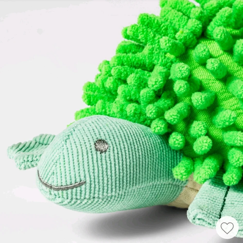 Boots & Barkley Turtle Plush Dog Toy